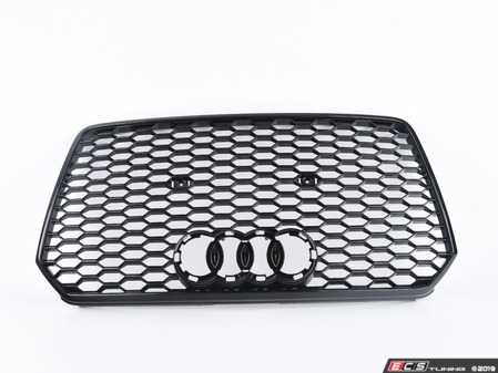 ES#2844891 - 4G8853651LT94 - RS7 Grille Assembly - Glossy Black - Clean up or change your look - Genuine Volkswagen Audi - Audi