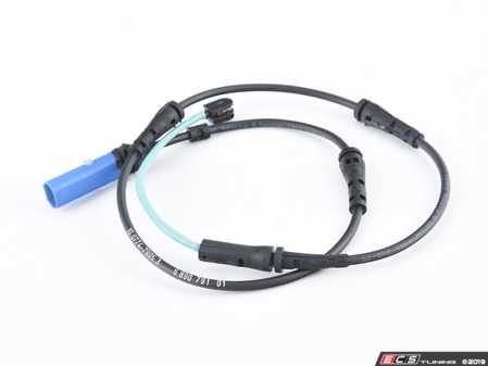 ES#3515227 - 34356890791 - Brake Pad Wear Sensor - Rear - Alerts you to pad wear before it's critically low - Genuine BMW - BMW