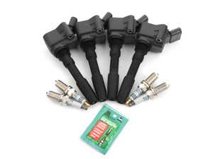ES#3137544 - 06K905110KKT3 - Ignition Service Kit - Featuring Genuine coils and Denso iridium spark plugs - Assembled By ECS - Volkswagen
