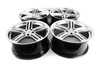 ES#3690743 - 620-18KT - 19" Style 620 - Set Of Four - 19"x8.5" ET42 5x112 - Hyper Silver - Alzor - Audi Volkswagen
