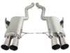 ES#2985584 - 49-36311-P - Cat Back Exhaust System - Mandrel-bent stainless steel with polished tips - AFE - BMW