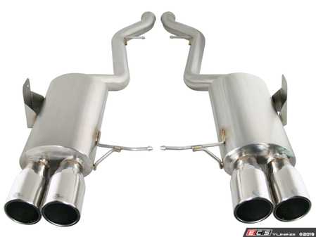 ES#2985584 - 49-36311-P - Cat Back Exhaust System - Mandrel-bent stainless steel with polished tips - AFE - BMW
