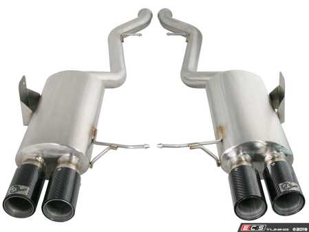 ES#2985585 - 49-36312-C - aFe MACH Force-Xp Cat Back Exhaust System - Mandrel-bent stainless steel with carbon fiber tips - AFE - BMW