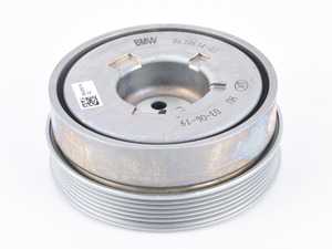 ES#3083252 - 11238638614 - Crank Pulley With Dampener - Main crank pulley that is rotationally balanced. - Genuine MINI - MINI