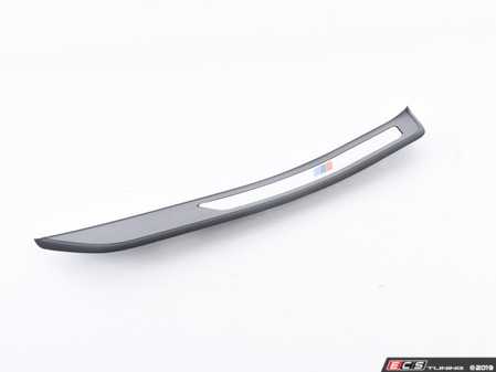 ES#2165772 - 51478050052 - F10 M Sports Door Sill Trim - Rear right - Sill plate featuring the ///M logo - Genuine BMW - BMW