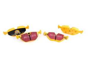 ES#517813 - DP4690R - YellowStuff Performance Brake Pad Set - EBC's premium sport street pad that offers high friction levels and heat fade resistance - EBC - BMW