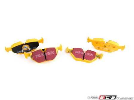 ES#517813 - DP4690R - YellowStuff Performance Brake Pad Set - EBC's premium sport street pad that offers high friction levels and heat fade resistance - EBC - BMW