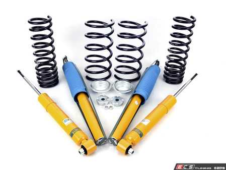 ES#2983942 - 46-190888 - B12 Pro-Kit Suspension System - Expertly matched performance Eibach Pro-line lowering springs and Bilstein shock/strut package for a dramatic increase in performance handling. World-famous Bilstein quality with a limited lifetime warranty! - Bilstein - BMW