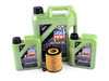 ES#3448031 - M50OCLLMGKT2 -  Liqui Moly MolyGen Oil Change Kit / Inspection I - Includes Hengst filter, ECS magnetic drain plug, and Liqui Moly oil with MolyGen technology - Assembled By ECS - BMW