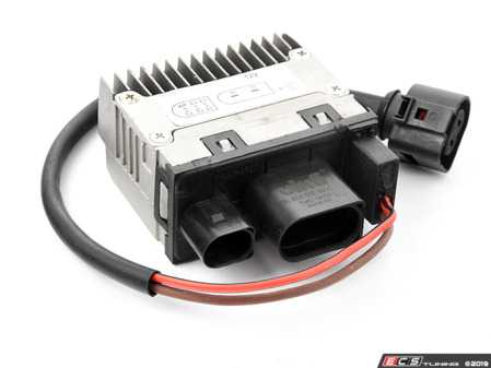 ES#263103 - 8D0959501C - Auxiliary Fan Control Unit - With heavy duty cooling, 2 connectors on each unit - OE Aftermarket - Audi Volkswagen