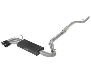ES#3612852 - 49-36329-B - AFE Mach Force-Xp Cat-Back Exhaust System - MACH Force-Xp 3in to 2-1/4in Stainless Steel Cat-Back Exhaust System w/Black Tip BMW 328i/428i (F30/F32) 12-16 I4-2.0L (t) N20 - AFE - BMW