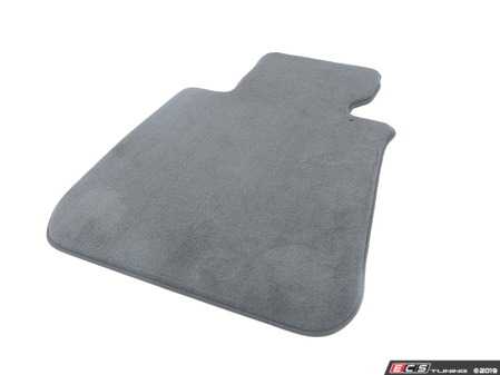 ES#2817885 - 51477265504 - E92 Floor Mat Velours Driver Side - Anthracite - Genuine BMW driver side replacement floor mat - Genuine BMW - BMW