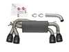 ES#3176692 - 49-36333-B - MACH Force-Xp Axle-Back Exhaust System - Stainless steel axle-back exhaust with 4" black tips for maximum sound & performance - AFE - BMW