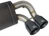 ES#3176692 - 49-36333-B - MACH Force-Xp Axle-Back Exhaust System - Stainless steel axle-back exhaust with 4" black tips for maximum sound & performance - AFE - BMW