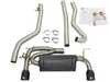 ES#3236302 - 49-36334-B - AFE Mach Force-Xp Cat-Back Exhaust - Black Gloss Tips - Mandrel-bent stainless steel with gloss black tips - +14hp +13lb/ft - AFE - BMW