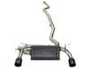 ES#3236302 - 49-36334-B - AFE Mach Force-Xp Cat-Back Exhaust - Black Gloss Tips - Mandrel-bent stainless steel with gloss black tips - +14hp +13lb/ft - AFE - BMW