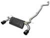 ES#3236302 - 49-36334-B - AFE Mach Force-Xp Cat-Back Exhaust - Black Gloss Tips - Mandrel-bent stainless steel with gloss black tips - +14hp +13lb/ft - AFE - BMW