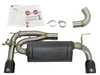 ES#3236305 - 49-36335-B - AFE Mach Force-Xp Axle-Back Exhaust - Gloss Black Tips - Mandrel-bent stainless steel with gloss black tips - AFE - BMW