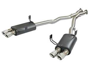 ES#3524978 - 49-36339-P - AFe POWER MACH Force-Xp 304 Stainless Steel Cat-Back Exhaust System - Increase flow with less restrictions - AFE - BMW