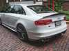 ES#3981217 - 024846ecs01KT - Audi B8.5 S4 / A4 S-Line Carbon Fiber Rear Bumper Side Splitters - Spice up the exterior of your Audi with genuine carbon fiber spats! - ECS - Audi