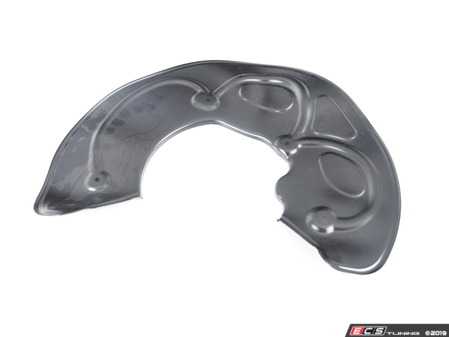 ES#2557298 - 8T0615312B - Front Dust Shield - Right - Mounted behind the front brake rotor - Genuine Volkswagen Audi - Audi