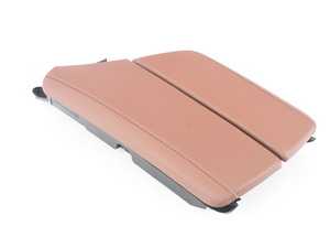ES#2643441 - 51169216869 - F10 Leather Armrest - Front Center - Zimtbraun - Genuine BMW - BMW