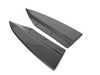 ES#3981217 - 024846ecs01KT - Audi B8.5 S4 / A4 S-Line Carbon Fiber Rear Bumper Side Splitters - Spice up the exterior of your Audi with genuine carbon fiber spats! - ECS - Audi