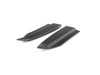 ES#3981217 - 024846ecs01KT - Audi B8.5 S4 / A4 S-Line Carbon Fiber Rear Bumper Side Splitters - Spice up the exterior of your Audi with genuine carbon fiber spats! - ECS - Audi