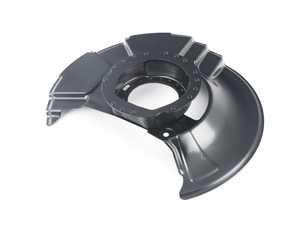 ES#3706661 - 34111158985 - Brake Dust Shield - Left - Metal dust cover to shield the elements from your front rotors - JL Germany - BMW