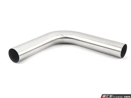 ES#4007193 - 028092ecs02aKT - 2.5" OD Stainless Steel 90 Bend Pipe - Priced Each - T304 SS, mandrel bent tubing for your custom exhaust project - ECS - 