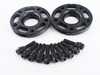 ES#3613676 - ls-1018mmKT -  Rennline Wheel Spacer Kit - 18mm - Includes one pair of 18mm spacers and black zinc coated extended-length lug bolts for your Porsche - Rennline - Porsche