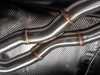 ES#3979312 - 028299ecs01KT - Audi C7 A6/A7 3.0T Center X-Pipe - Eliminate the center resonator on your OE system for a more aggressive exhaust note - ECS - Audi