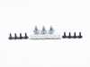 ES#3690647 - 5q0825236qKT - Front Belly Pan & Installation Kit  - Reduces noise and protects your undercarriage - includes installation hardware - Genuine Volkswagen Audi - Audi