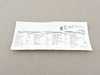 ES#185147 - 71236901564 - LABEL - Genuine BMW - BMW