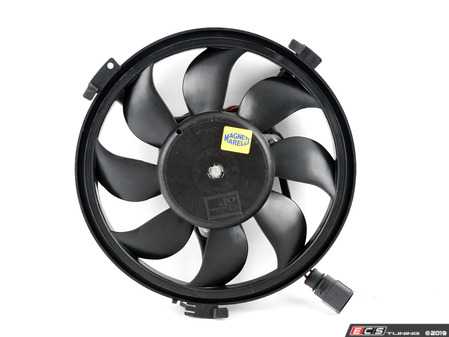 ES#3980450 - 4Z7959455 - Auxiliary Fan Assembly - Larger diameter fan on the left side - Magneti Marelli - Audi