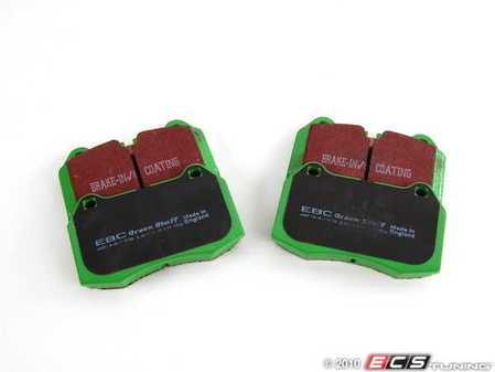 ES#519672 - DP21032 - GreenStuff Performance Brake Pads - Designed as a mildly upgraded pad, great for an afternoon of sporty driving. - EBC - BMW