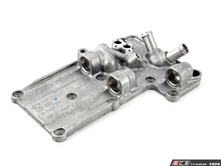 ES#2536138 - 079103704N - Crankcase Vent Valve  - Commonly called 'PCV' or 'Oil Separator' - Located in the valley between the cylinder heads - Genuine Volkswagen Audi - Audi
