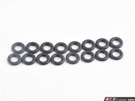 ES#3691587 - 077906037aktKT6 - Fuel Injector Installation Kit  - A complete set of o-rings and clips for installing new injectors - Assembled By ECS - Audi