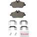 ES#4475978 - P06034N - Front Brake Pads Set  Premium NAO Ceramic OE P06034N - Quality brake pads from an original equipment supplier, dust reduction - Brembo - MINI