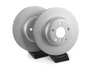 ES#3691683 - 34216886480KT1 - Rear Brake Rotors - Pair (345x24) - Quality replacement rotors for your vehicle - Brembo - BMW