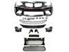 ES#3970980 - 22ECSF22M2FT - M2 Style Front Bumper  - Add the upgraded M2 aggressive look to your BMW! Primed and ready to paint. - ECS - BMW