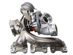 ES#3984502 - 94612302637 - Porsche Macan 3.6L V6 GDI 400HP LS 2015-2018 Left Side Turbocharger (K03) - Replacement factory turbocharger - Brand New Unit, No Core Charge - BorgWarner - Porsche