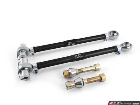 ES#3537079 - SPLTRE9X - Titanium Series Adjustable Front Thrust Arms - Pair - Give your BMW the front camber adjustment you need to maintain proper suspension geometry. Made in the USA! - SPL Parts - BMW