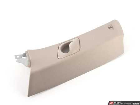 ES#2755681 - 51437342556 - C Pillar cover - left - Oyster - Genuine BMW - BMW