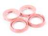 ES#2185347 - AP726571 - 72.6-57.1 Hub Centric Rings - Set Of Four - Plastic 72.6mm to 57.1mm hub centric rings for proper wheel fitment - ECS - Audi BMW Volkswagen