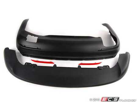 ES#8613 - 1k5698521 - GLI Lower Valance Kit - Comes with GLI front and rear valance - Genuine Volkswagen Audi - Volkswagen