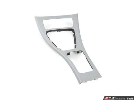 ES#514481 - 51169145147 - Center Console Trim - Aluminum - Genuine BMW replacement trim. For vehicles without iDrive. - Genuine BMW - BMW