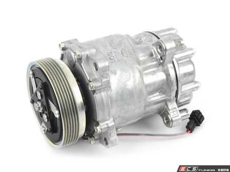 ES#2580912 - 1J0820803L - A/C Compressor  - Includes the electromagnetic clutch assembly - Denso - Audi Volkswagen