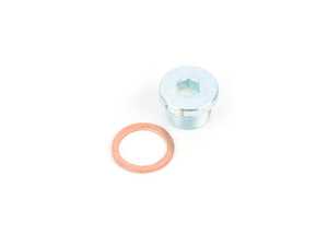 ES#4940124 - 07119905428 - Oil Drain Plug With Sealing Ring/Washer - Best used to replace a stripped drain plug, or avoid a leaky worn out drain plug. - Bremmen Parts - BMW