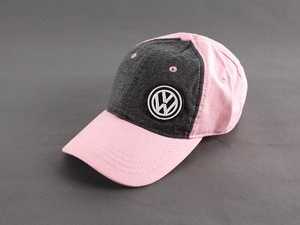 ES#2137072 - 14693 - VW Pink Applique Cap - (NO LONGER AVAILABLE) - For the perfect female Volkswagen fan  - DriverGear - 